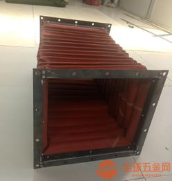 矩形防静电除尘帆布伸缩软连接产品展示